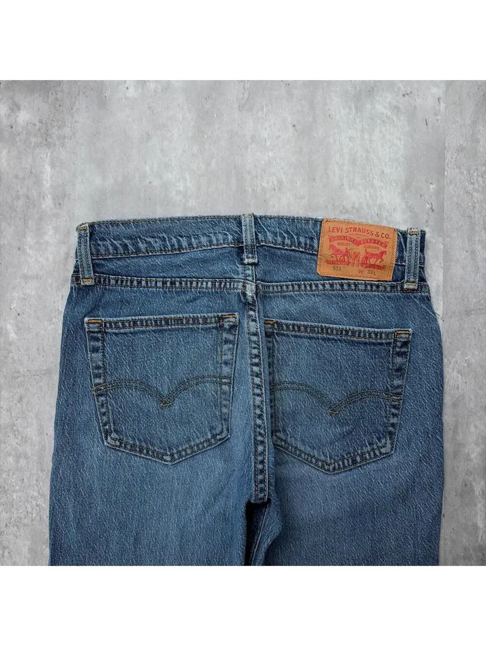 Y2K Blue Levi’s Grunge Skater Loose  Denim Jorts